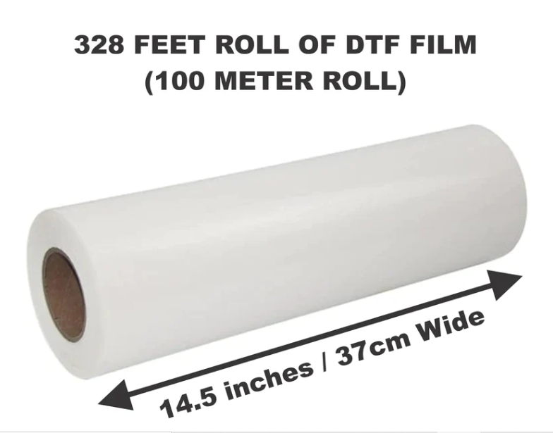 14.5" 325' DTF HOT Peel Transfer Film