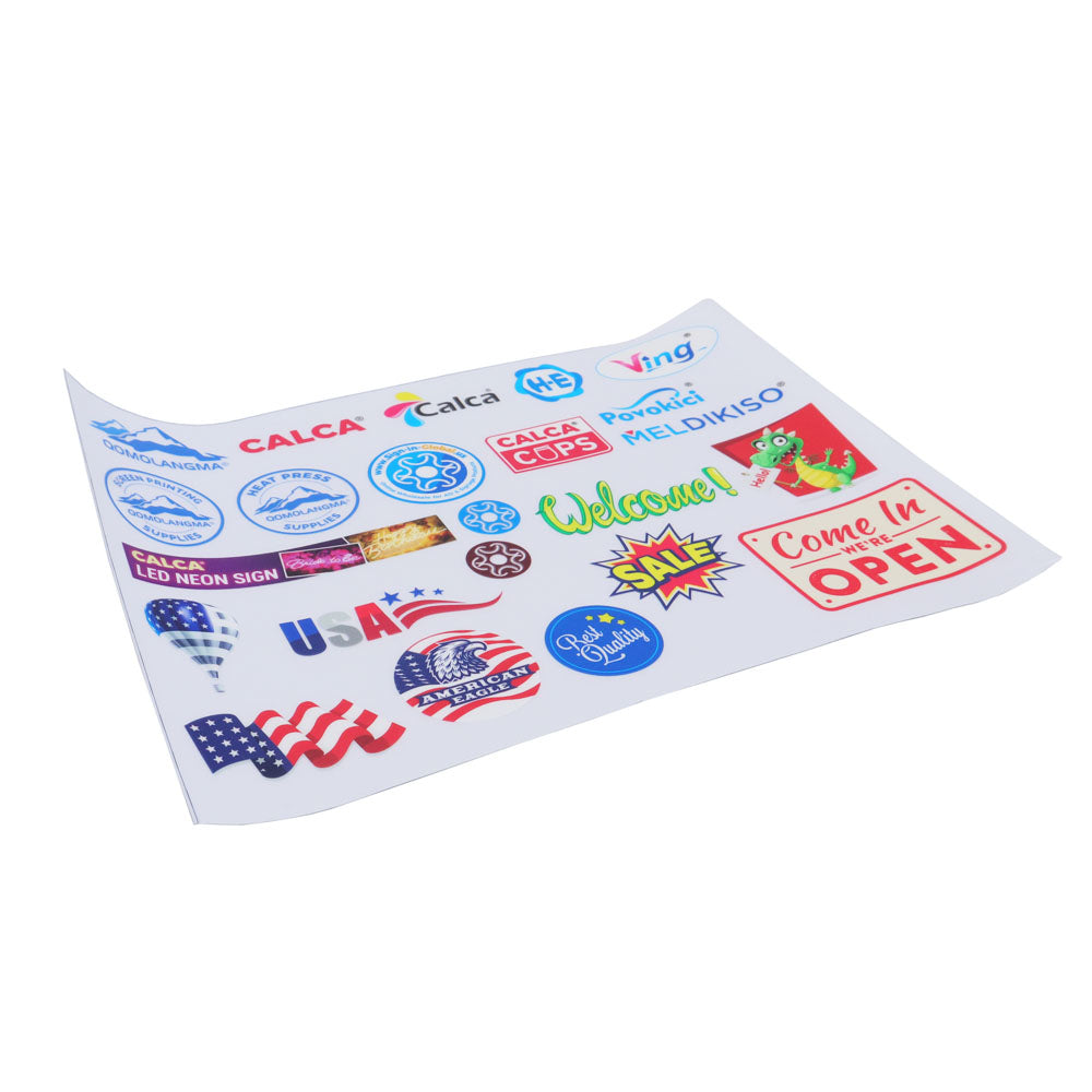 100 Sheets Pack A3 11.8in x 16.5in UV DTF Transfer Film A Sheet Crystal Label Printing Film Sticker