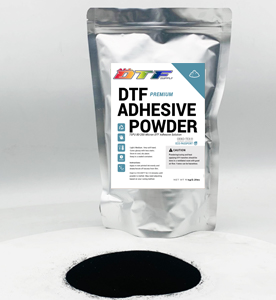 DTF BLACK POWDER, (2.2lbs Pack, 35.2oz, Medium, Black, Anti-sublimation)
