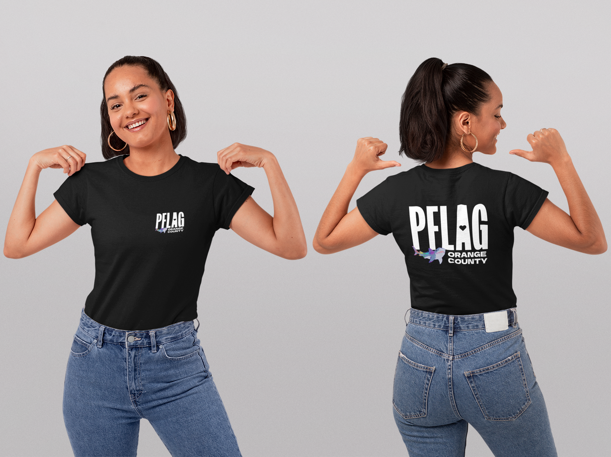 CUSTOM PRINTED COTTON SHIRT(Front Chest Logo, Rear Print)