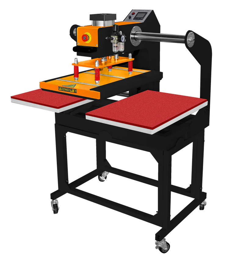 Pneumatic Automatic Dual Station Heat Press