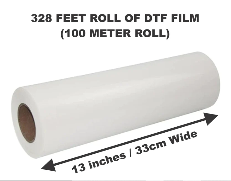 13" x325' Hot Peel DTF Film