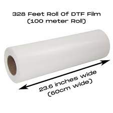 23.6" x 325' Double Matt Hot Peel DTF Film