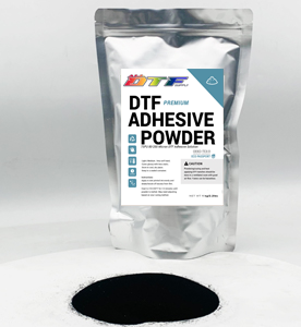 DTF BLACK POWDER,   (2.2lbs Pack, 35.2oz, Medium, Black, Anti-sublimation)